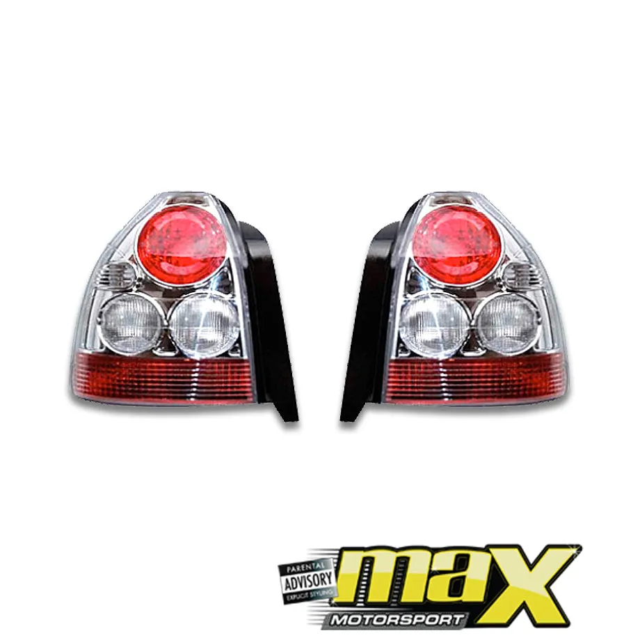 Honda Civic 3Dr Lexus Style Taillights (Chrome)