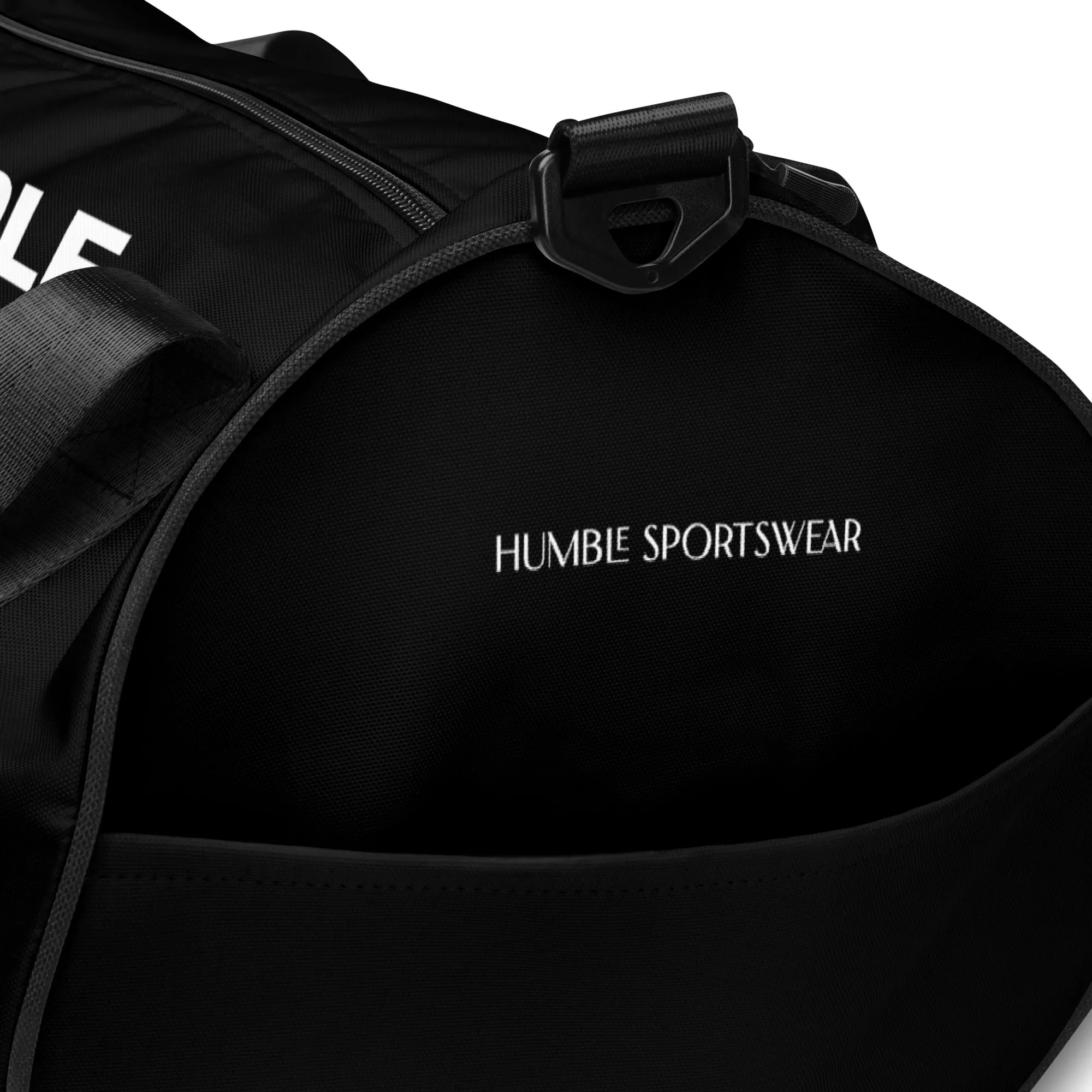 Humble Sportswear™ GIS Black Duffle Bag