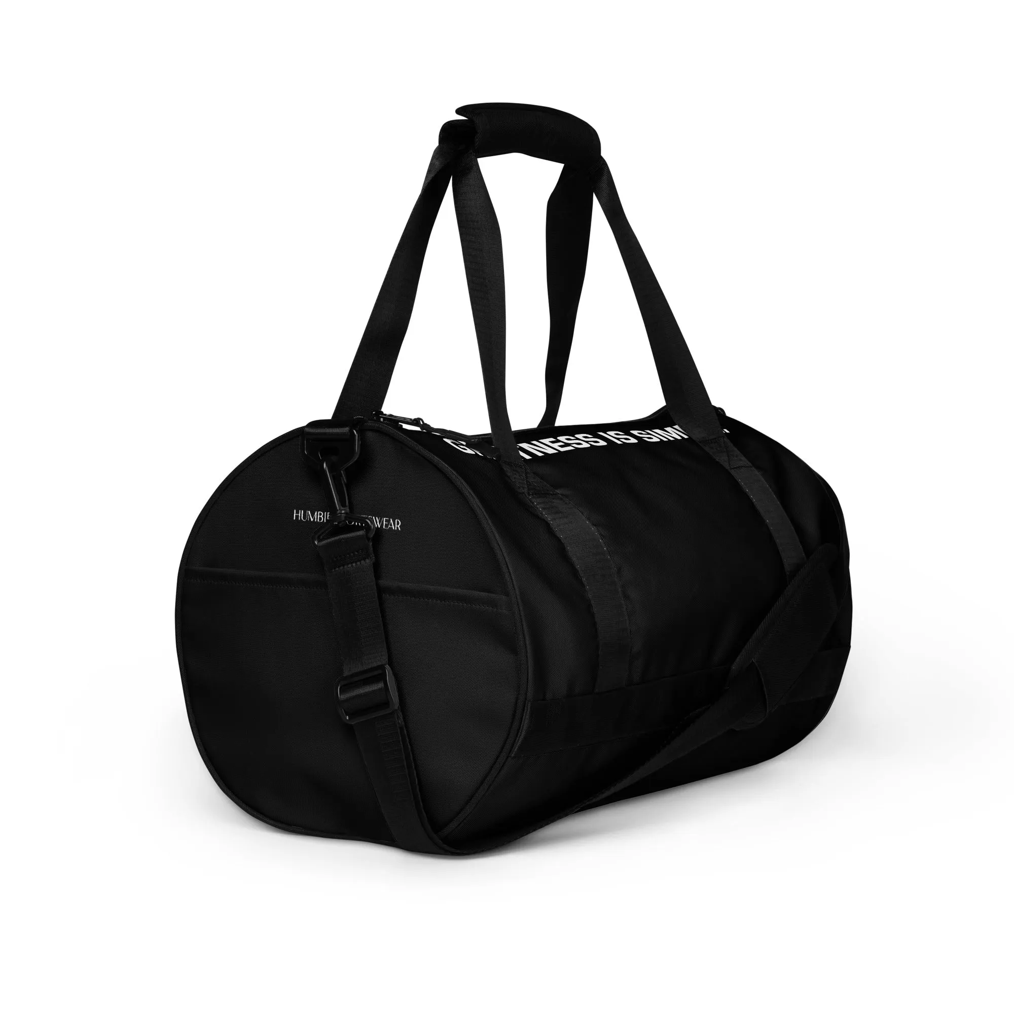 Humble Sportswear™ GIS Black Duffle Bag