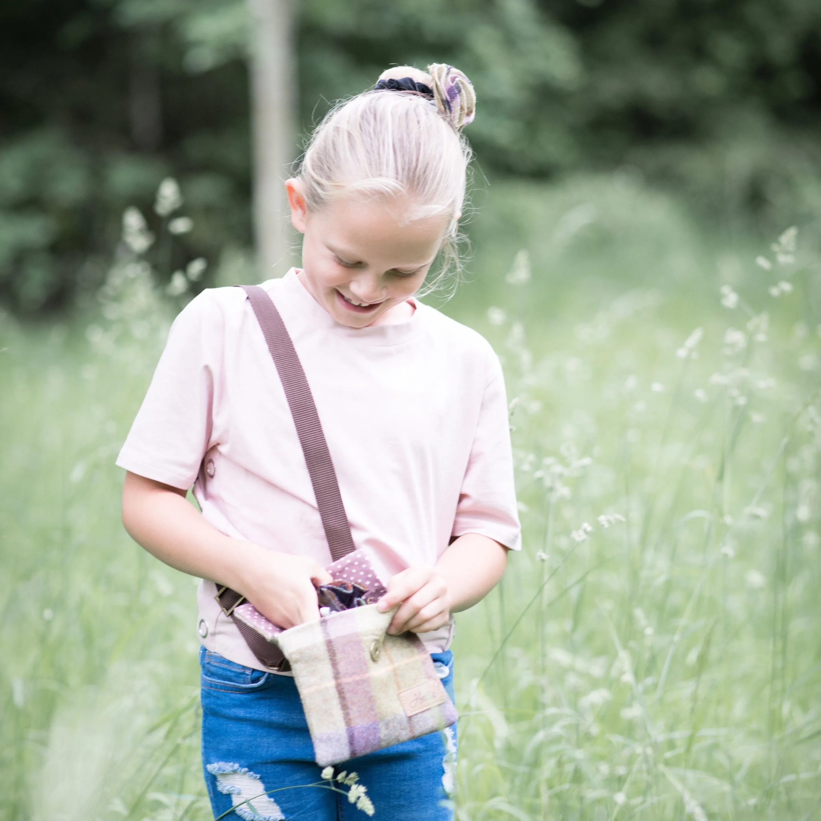 Imogen Children's handbag Gargrave Lilac.