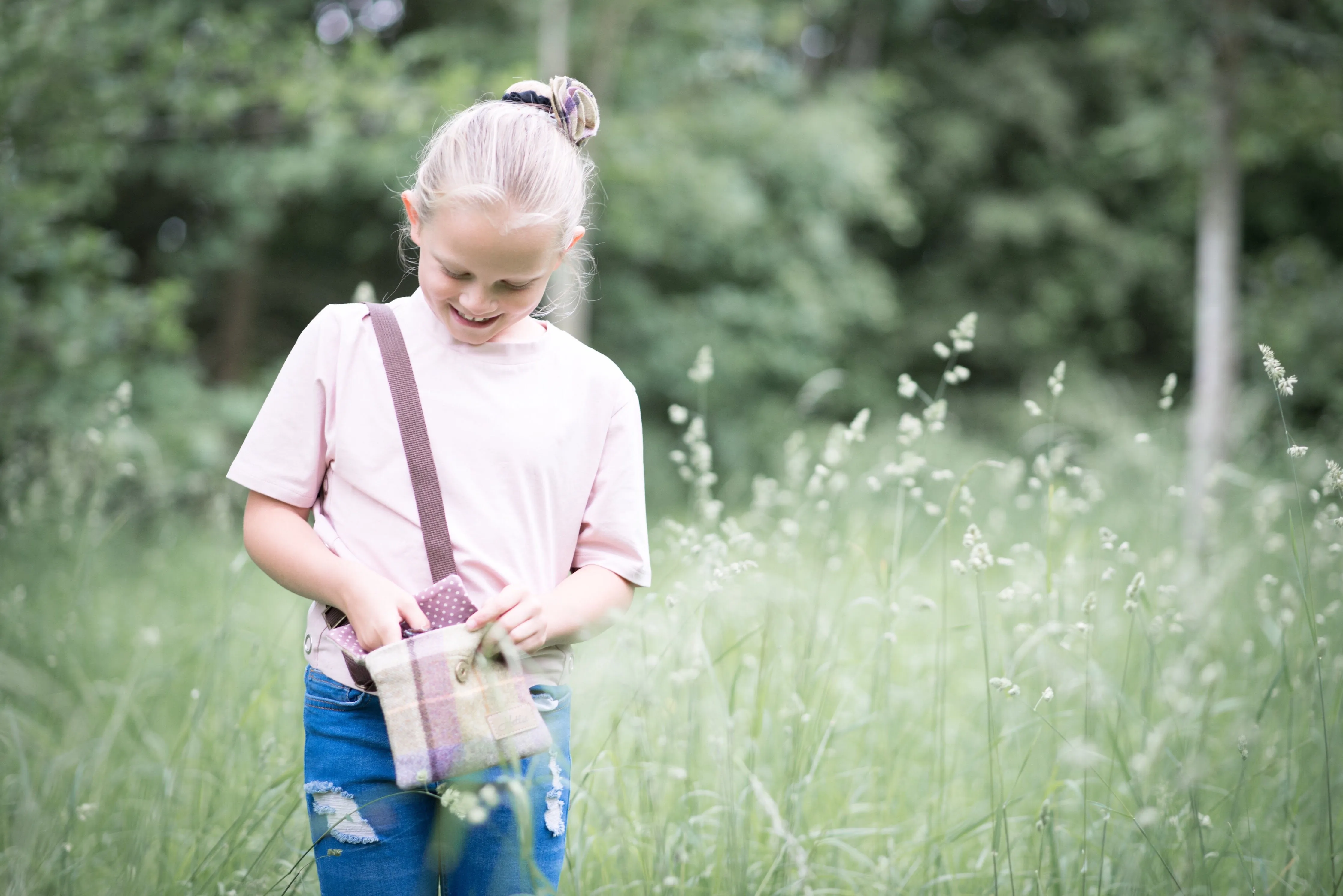 Imogen Children's handbag Gargrave Lilac.