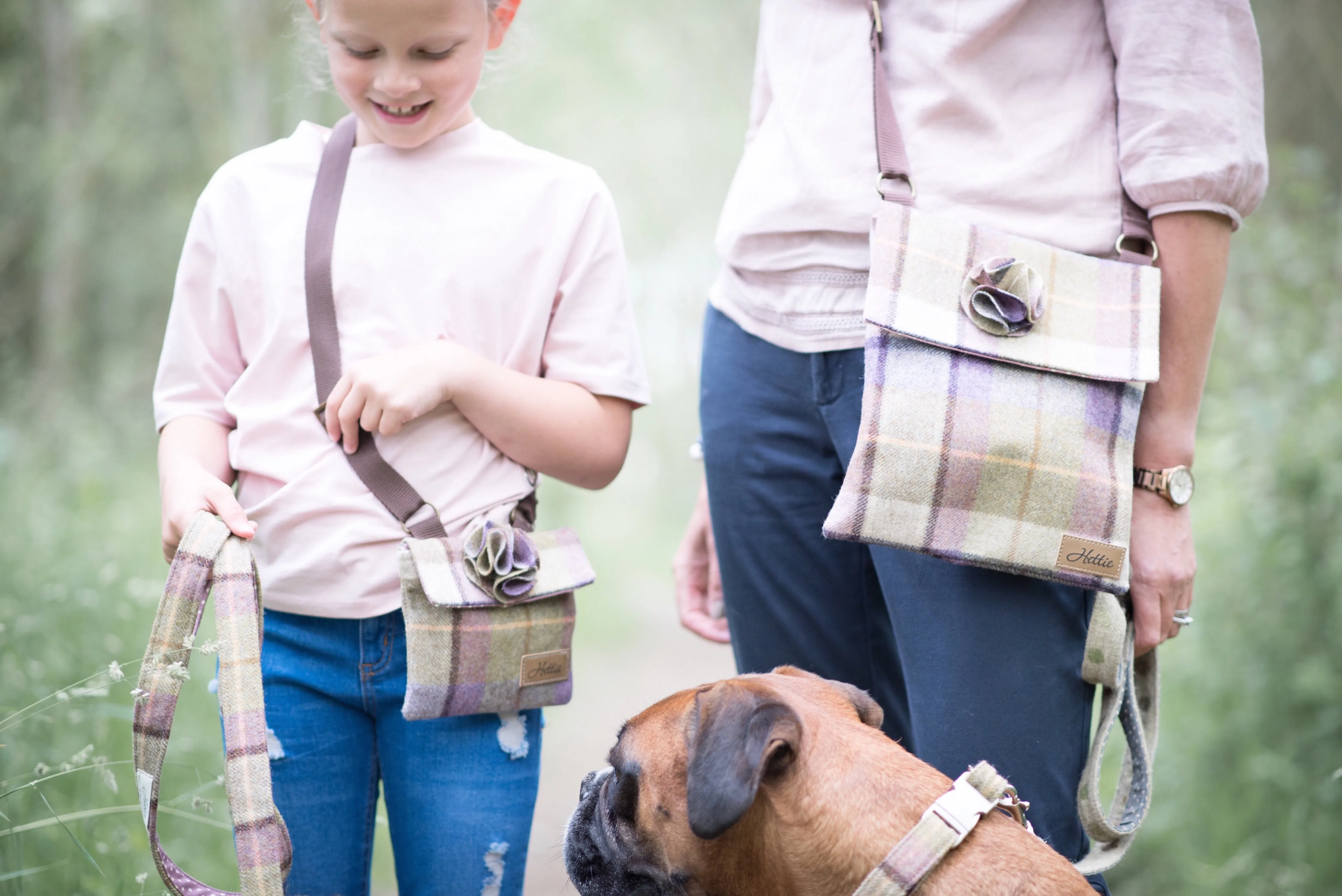 Imogen Children's handbag Gargrave Lilac.