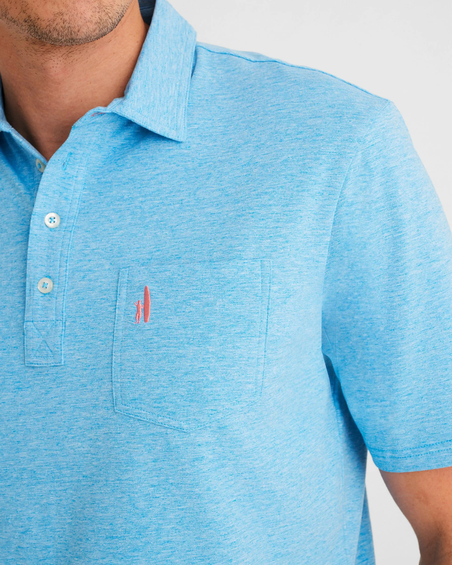 Johnnie-O Heathered Original Polo Shirt