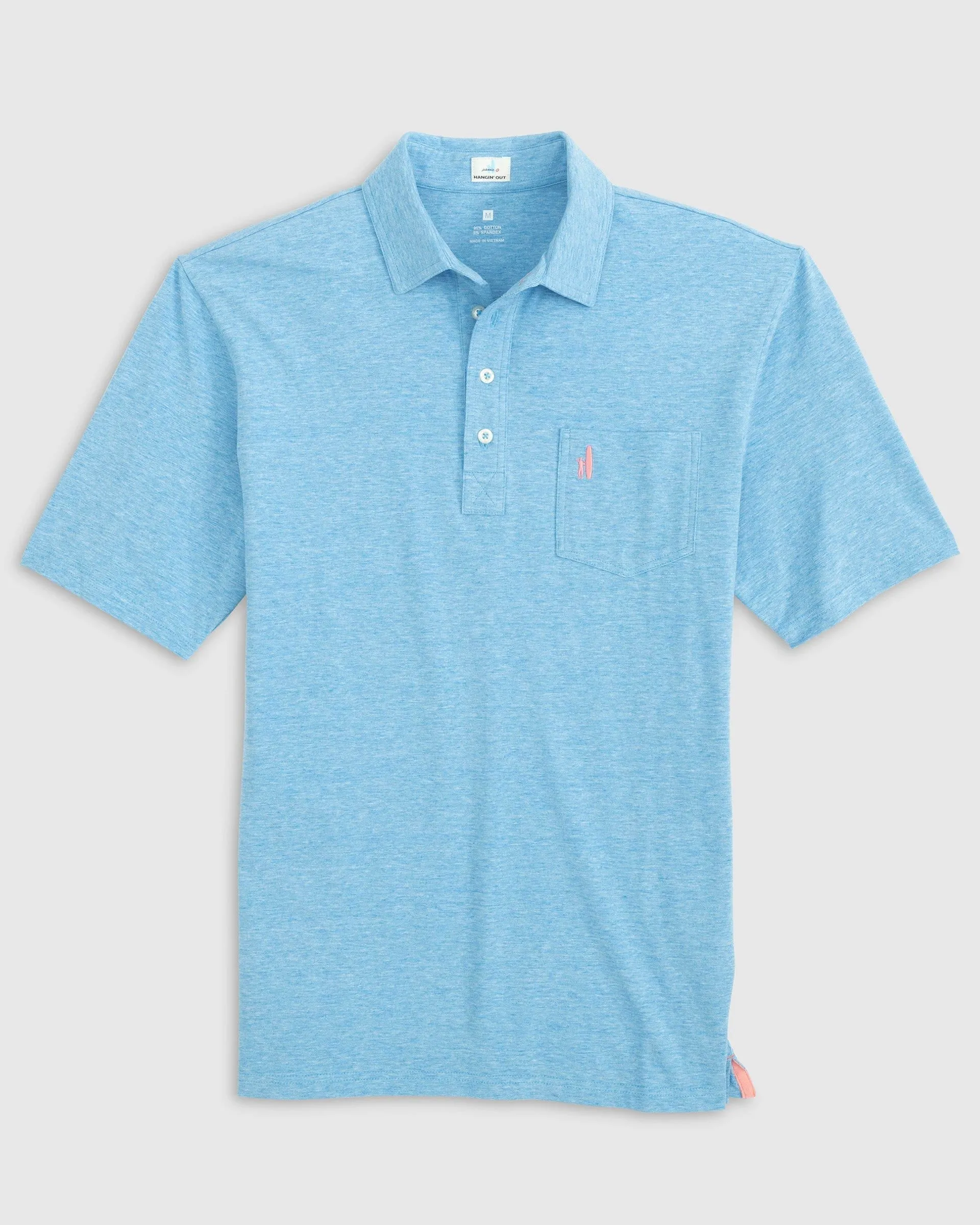 Johnnie-O Heathered Original Polo Shirt