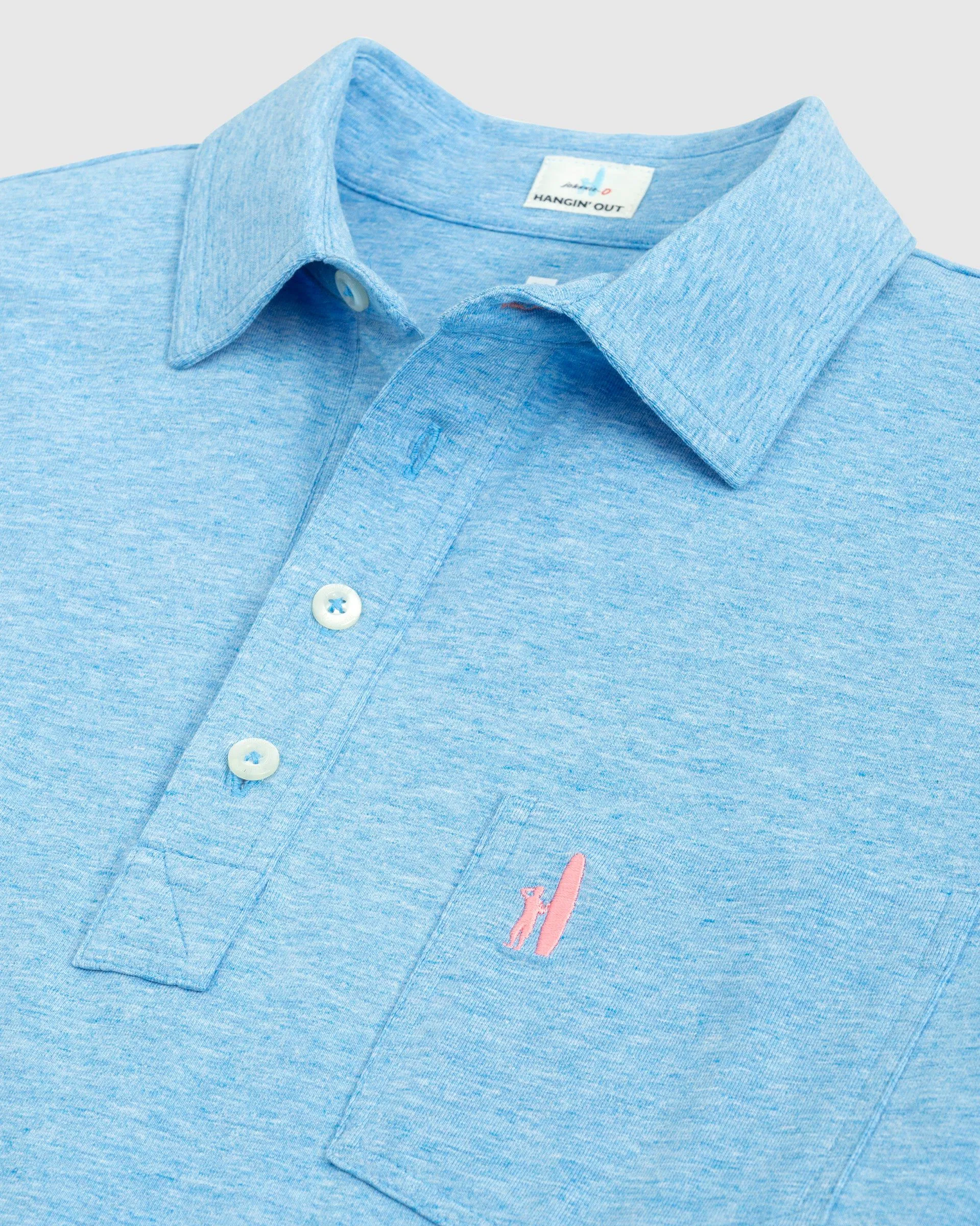 Johnnie-O Heathered Original Polo Shirt