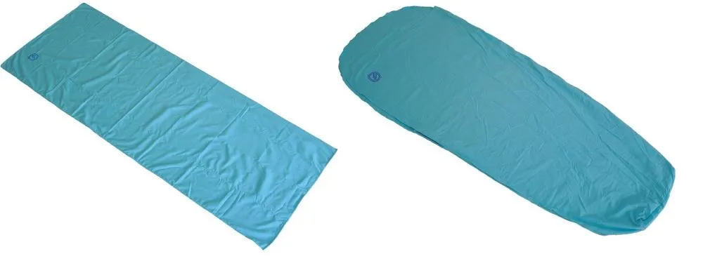 JR Gear Cotton Sleeping Bag Liner, Light Blue