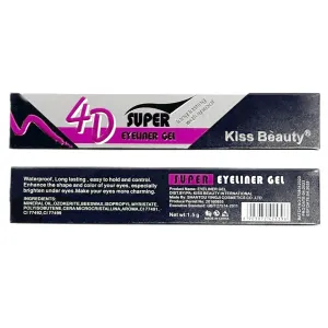 Kiss Beauty 4D Eye Liner Gel - 1.5g