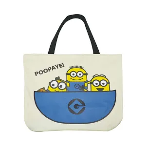 Large capacity Zipper Minions Big Tote Bag