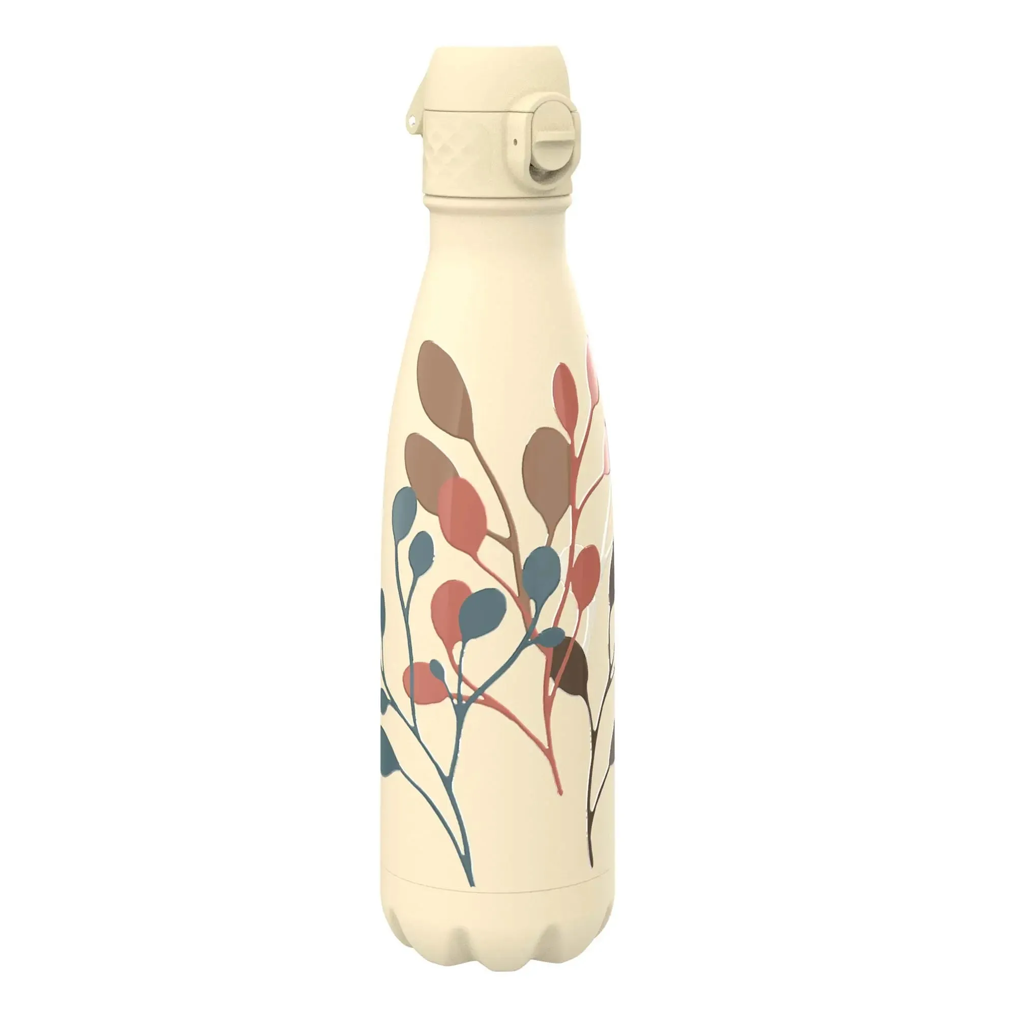 Leak Proof Thermal Steel Water Bottle, Insulated Steel, Tuberose Botanical, 500ml (17oz)