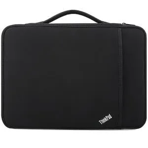 Lenovo Carrying Case Sleeve for 14" Notebook, Black, Dust Resistant Interior, Scratch Resistant Interior, Shock Resistant Interior, Scrape Resistant Interior, Hand Grip