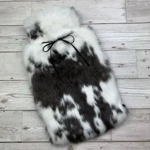 Luxury Real Fur Hot Water Bottle | So pretty | Bottle #173