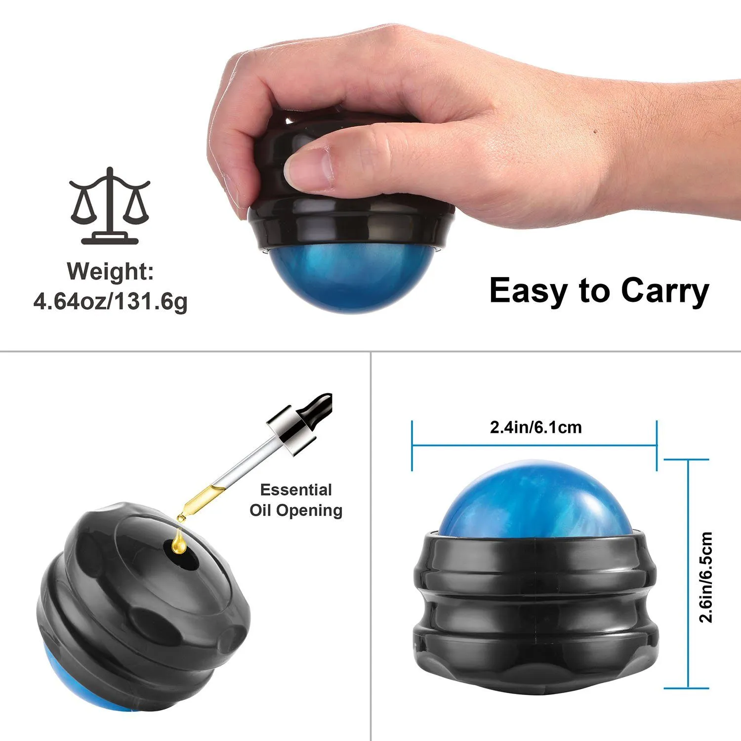 Massage Ball Manual Roller Massager