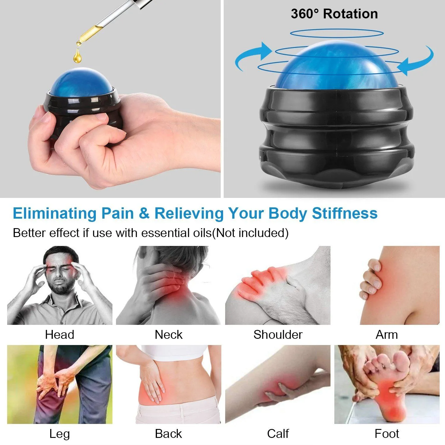 Massage Ball Manual Roller Massager