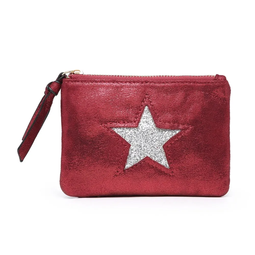 Metallic Star Coin Purse (4 Colours)