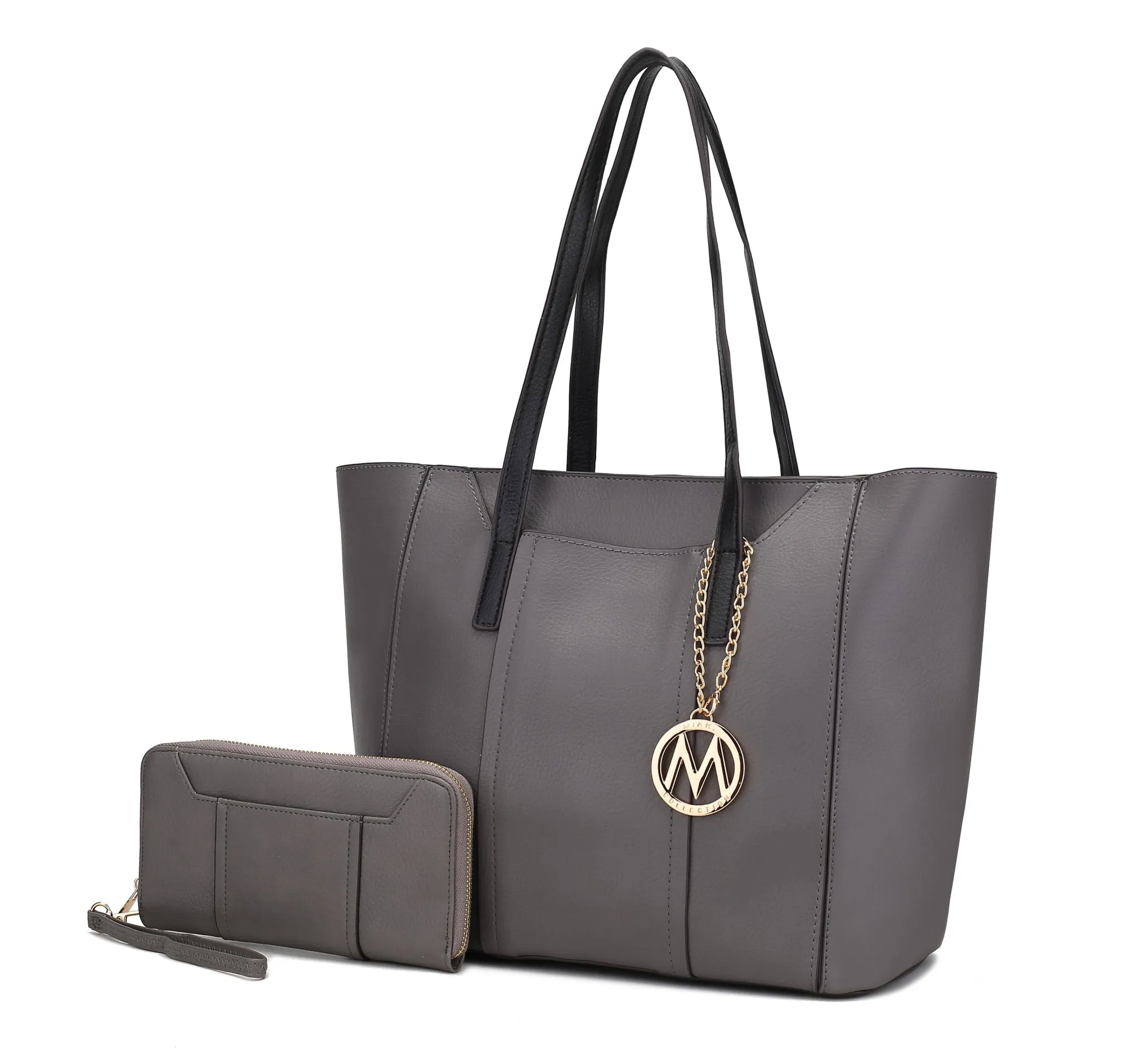 MKF Collection Dinah Light Weight Tote Handbag with Wallet by Mia K