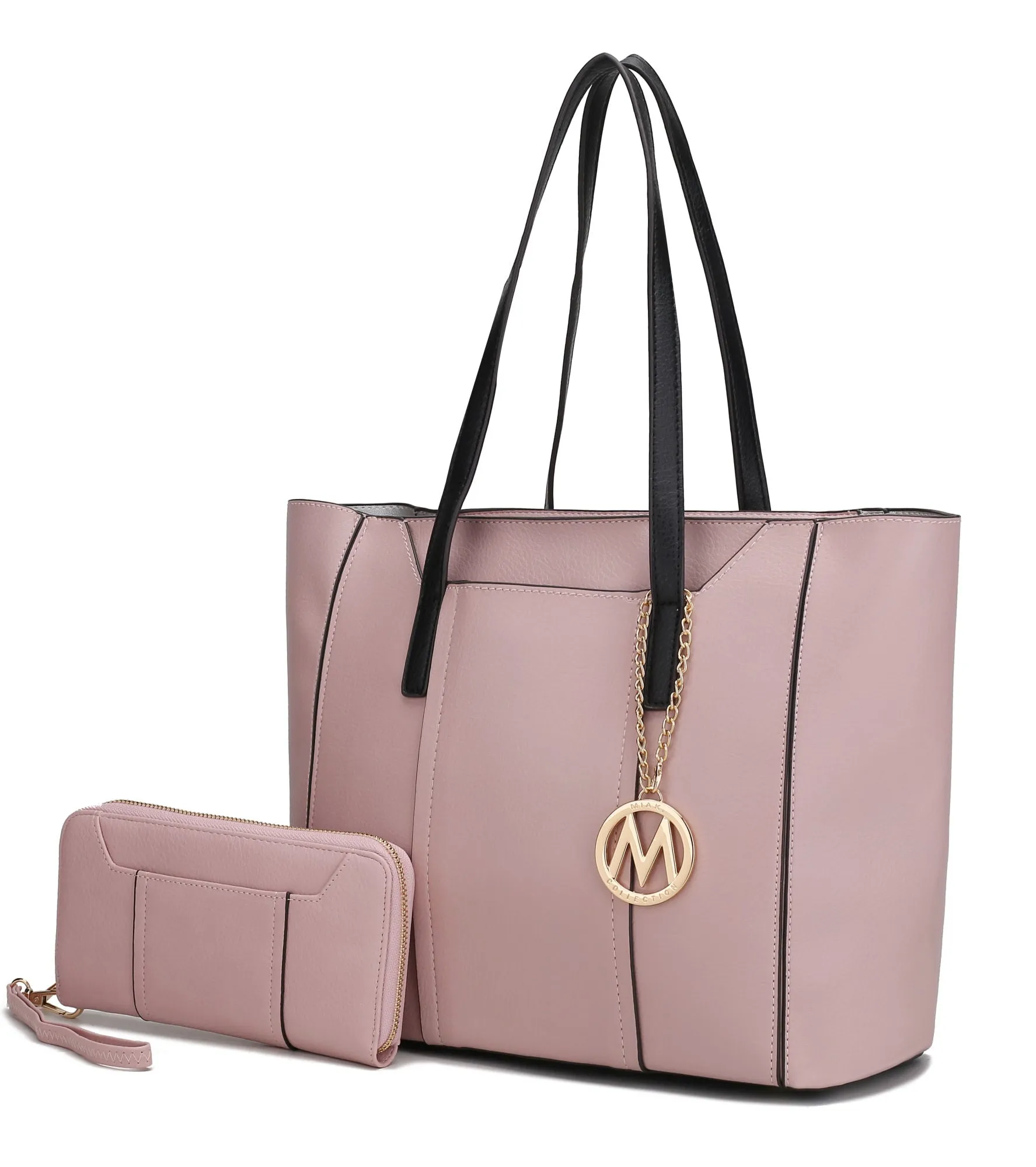 MKF Collection Dinah Light Weight Tote Handbag with Wallet by Mia K