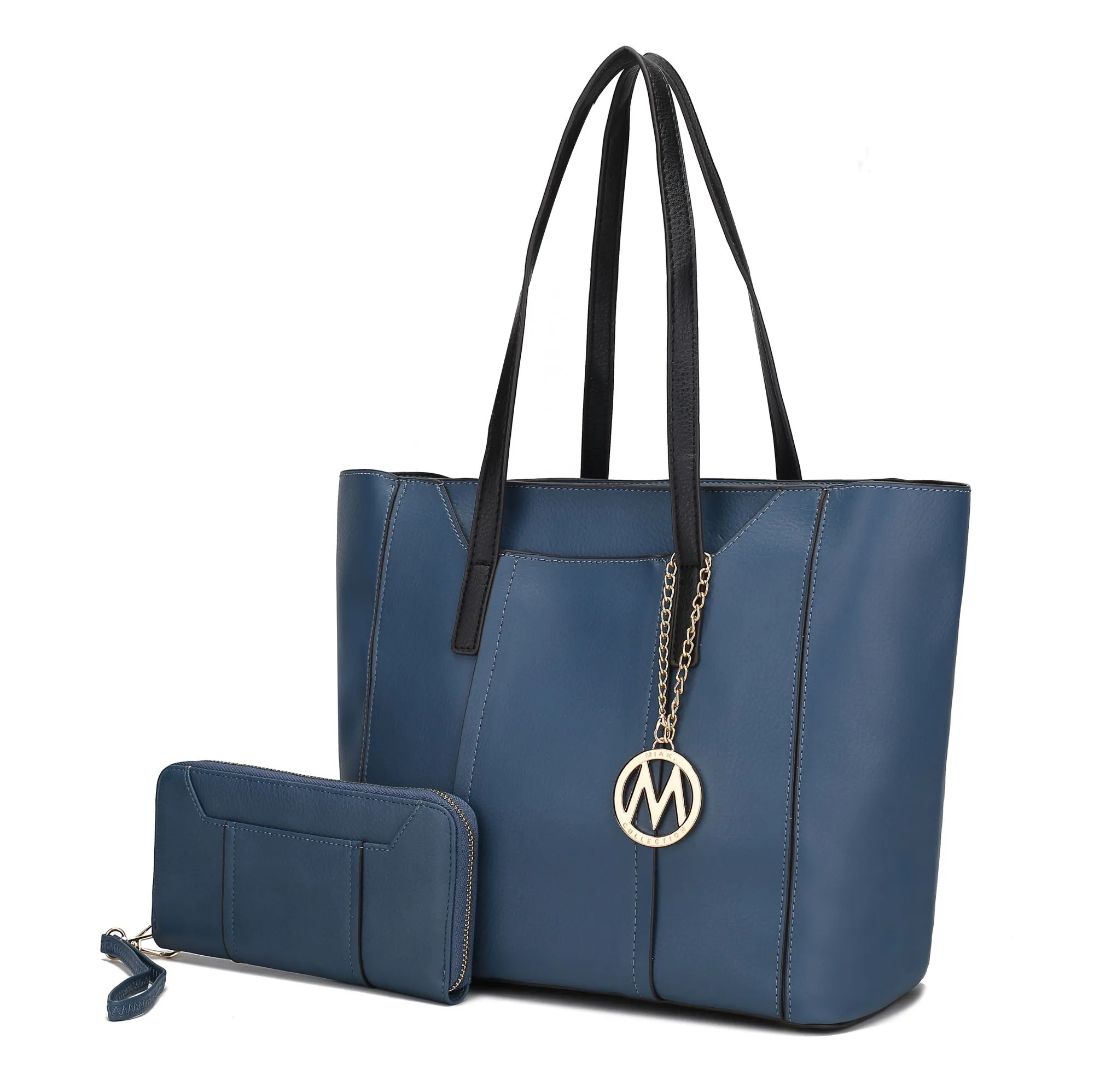 MKF Collection Dinah Light Weight Tote Handbag with Wallet by Mia K