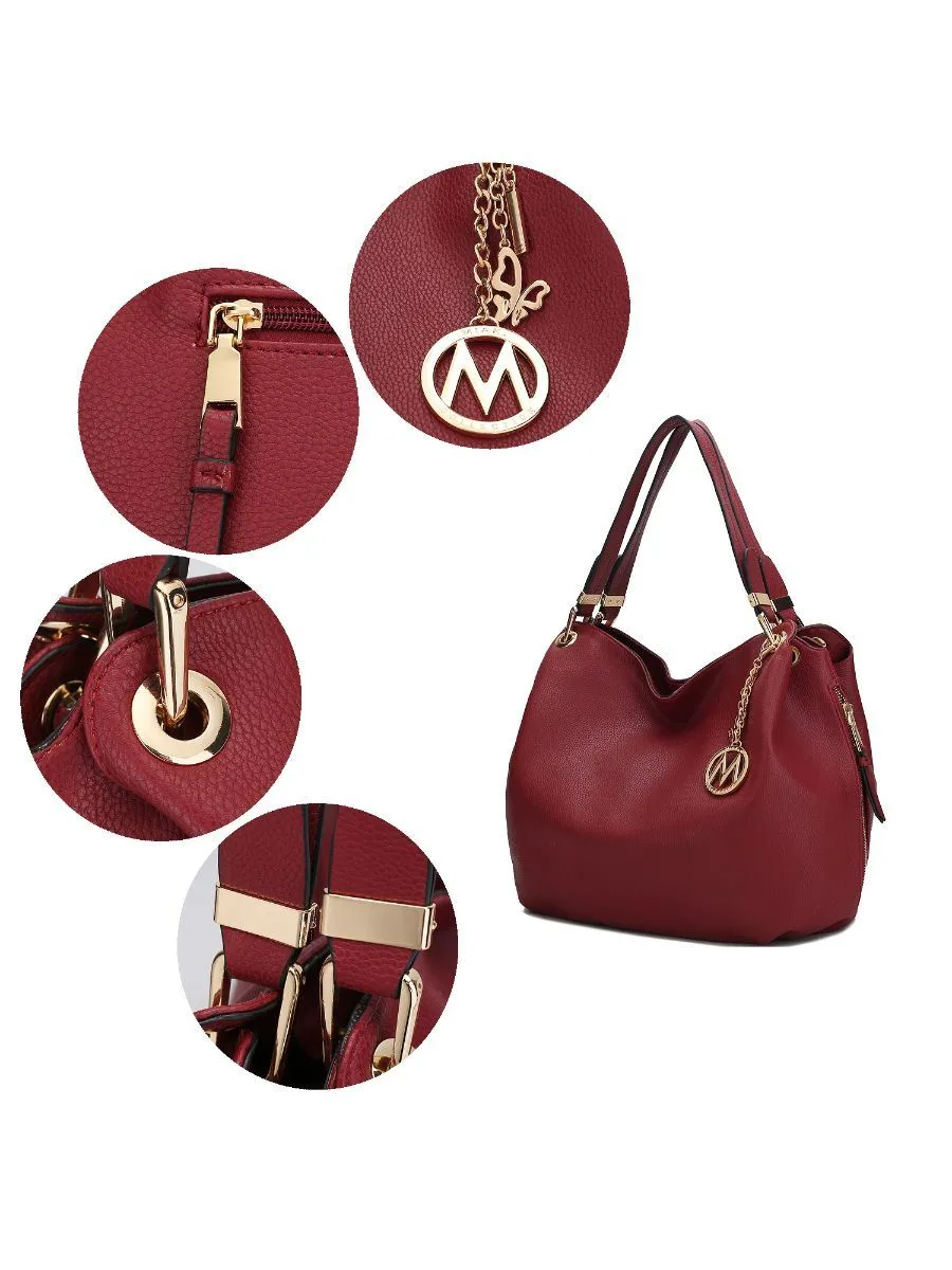 MKF Collection Fabienne Hobo Bag with Wallet by Mia k