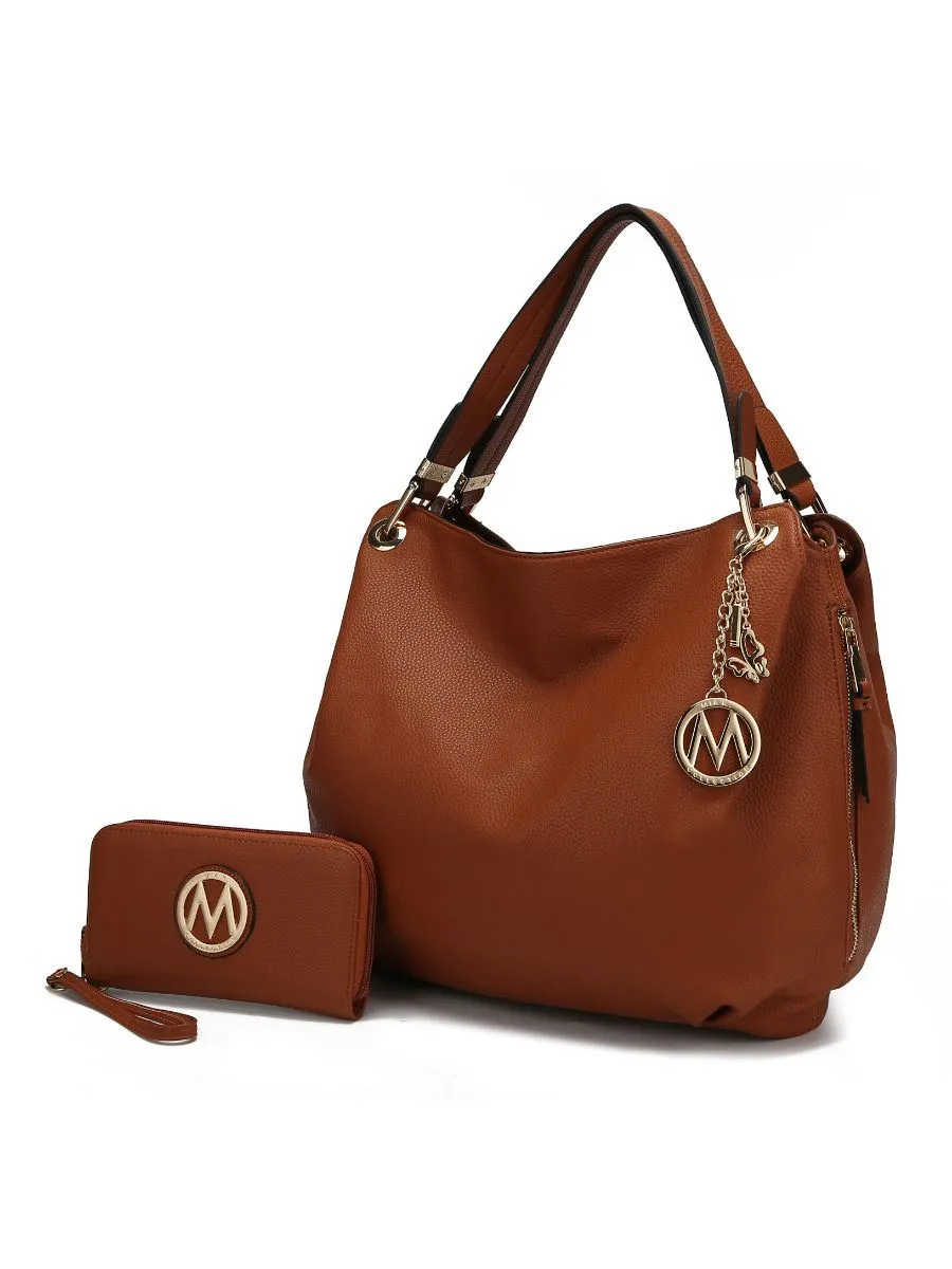 MKF Collection Fabienne Hobo Bag with Wallet by Mia k