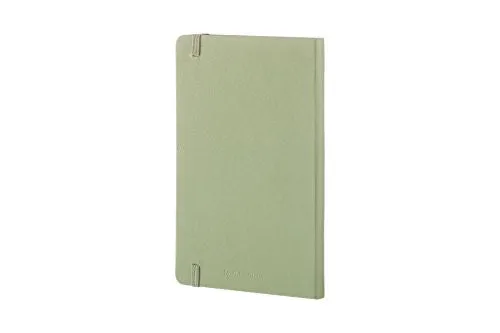 Moleskine Classic Notebook, Large, Ruled, Willow Green, Hard Cover (5 x 8.25)