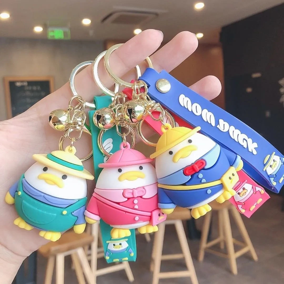 Mom Duck Keychain - 3D keychain