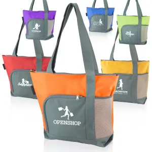 multi-color waterproof hand shopping bag