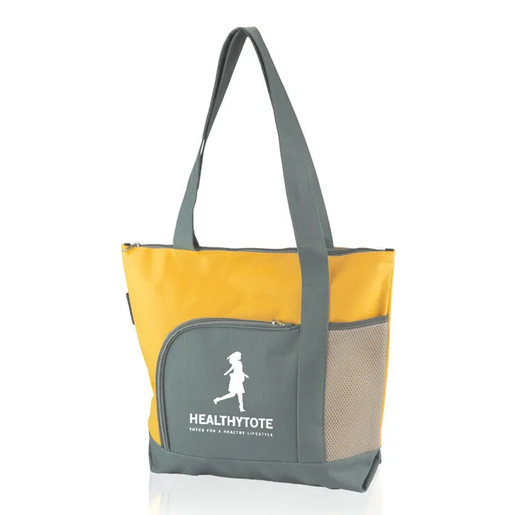 multi-color waterproof hand shopping bag