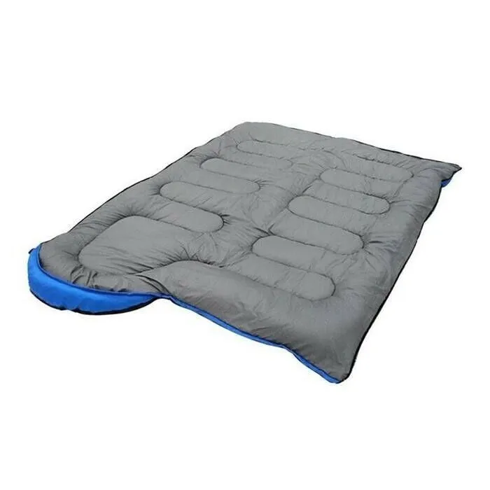 Mummy Sleeping Bag 7' Thick Comfortable Camping Backpacking Sleep Sack, 20F Blue