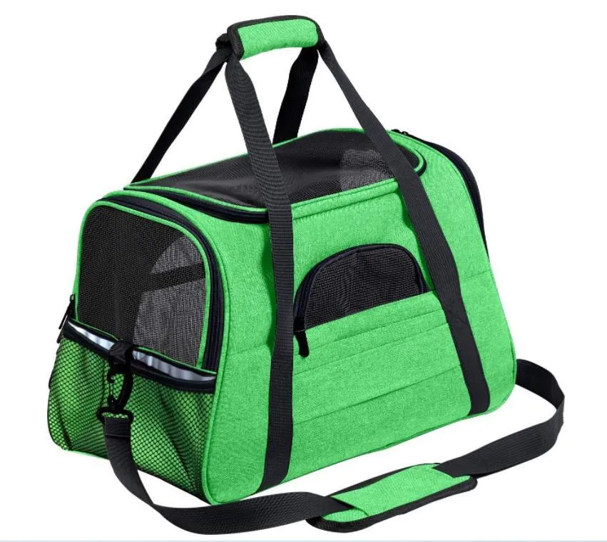 Outdoor Travel Lightweight Pet Carriers Dog Cat Puppy Carrier Tote Bag Portable Wholesale Cat Bag