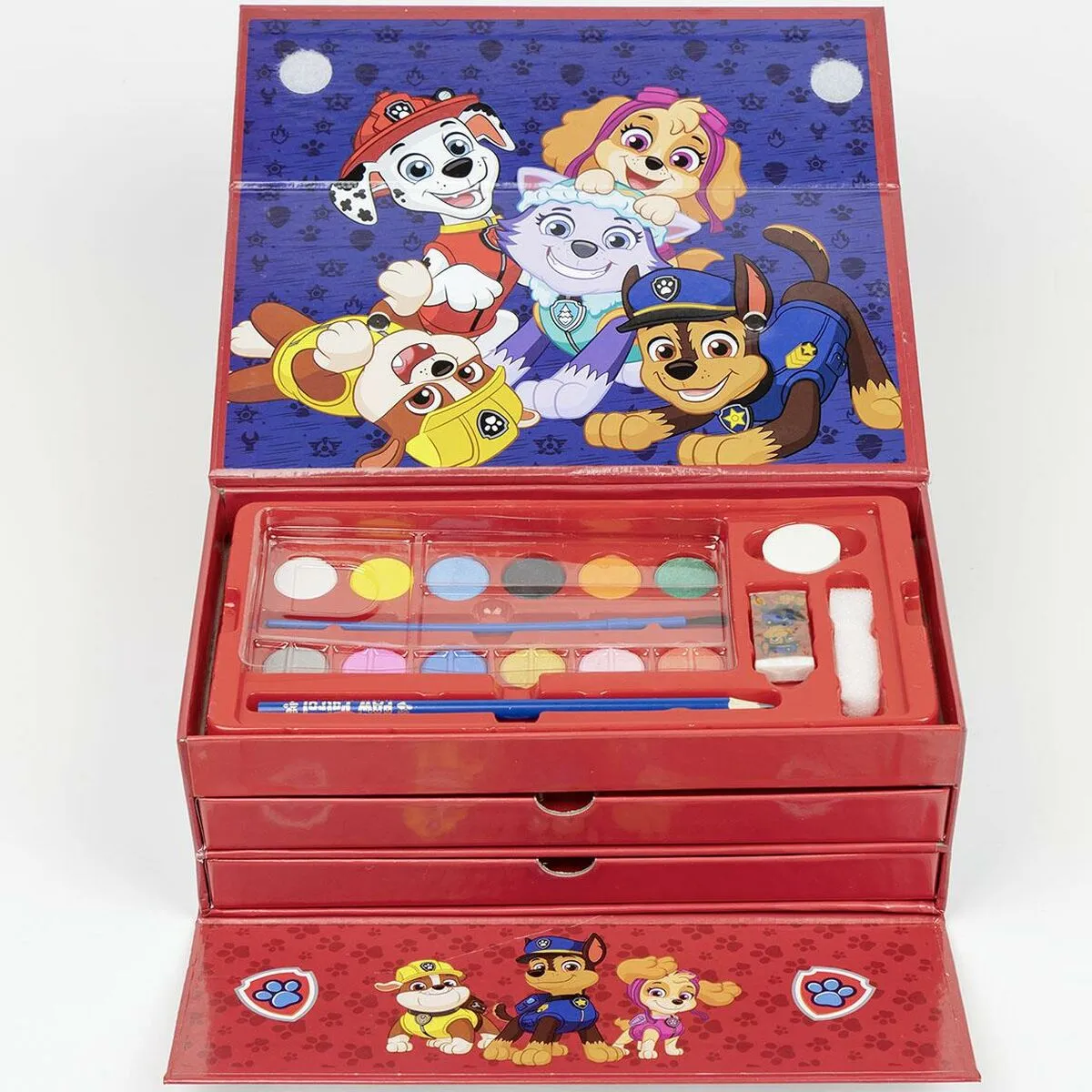 Painting set The Paw Patrol Briefcase