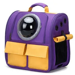 PAWS ASIA Suppliers Hot Sell Outdoor Travel Transport Large Cat Carrier Backpack Pet Bag