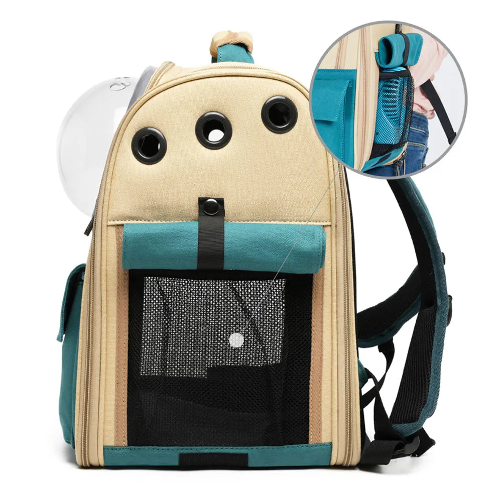 PAWS ASIA Suppliers Hot Sell Outdoor Travel Transport Large Cat Carrier Backpack Pet Bag