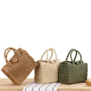 Paziye Hand Carry Woven Crossbody Bag