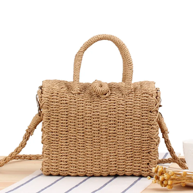 Paziye Hand Carry Woven Crossbody Bag