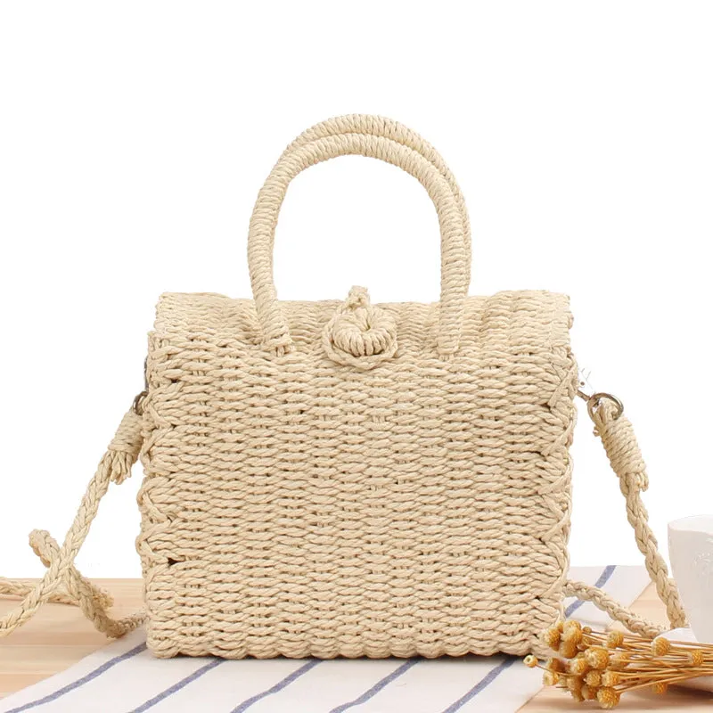 Paziye Hand Carry Woven Crossbody Bag