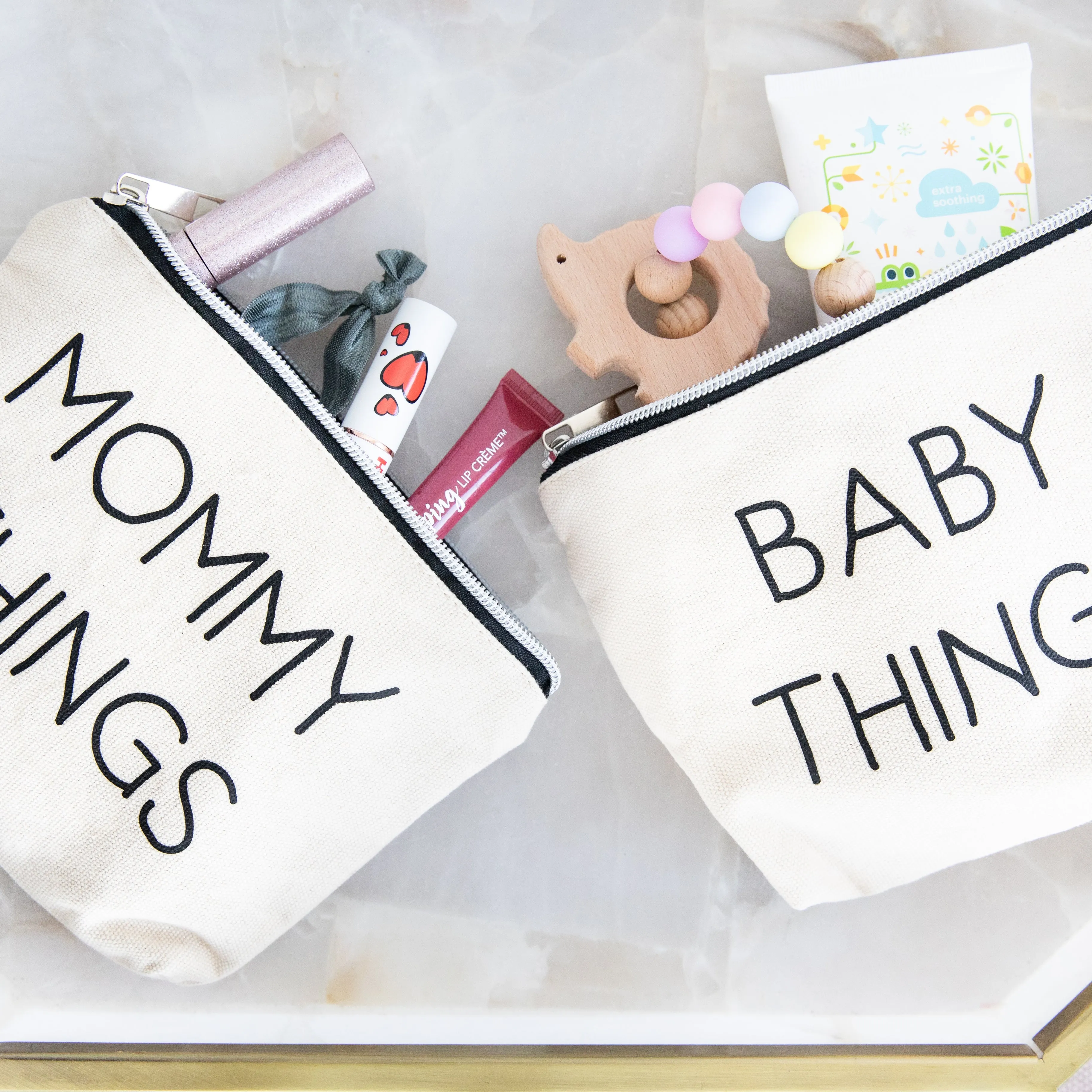 Pearhead Mommy and Baby Travel Pouches