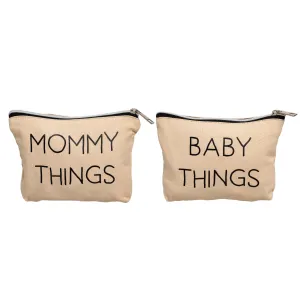 Pearhead Mommy and Baby Travel Pouches