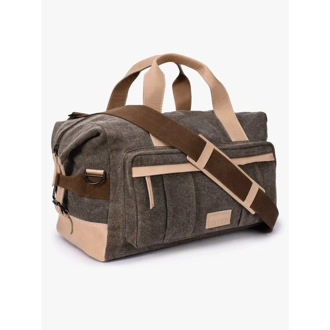 Phive Rivers Men's Leather Duffle Bag - Prm566