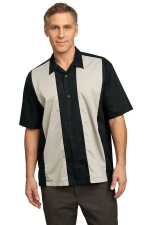 Pinball - Port Authority® Retro Camp Embroidered Shirt (S300)