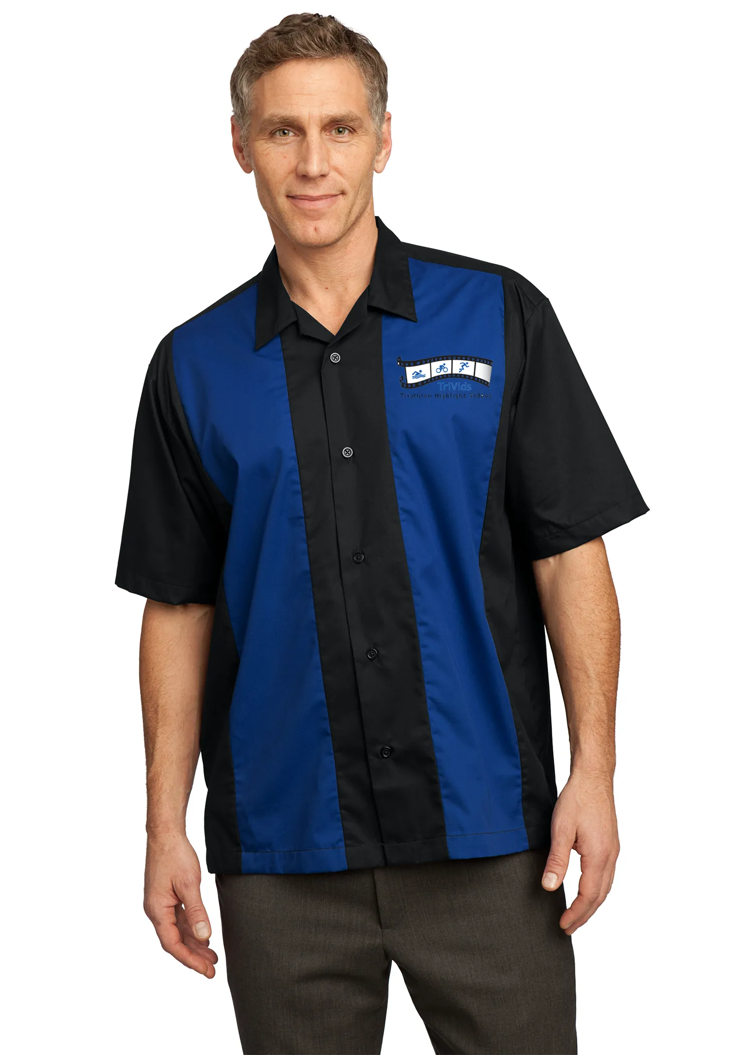 Pinball - Port Authority® Retro Camp Embroidered Shirt (S300)