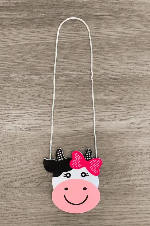 Pink Cow Purse