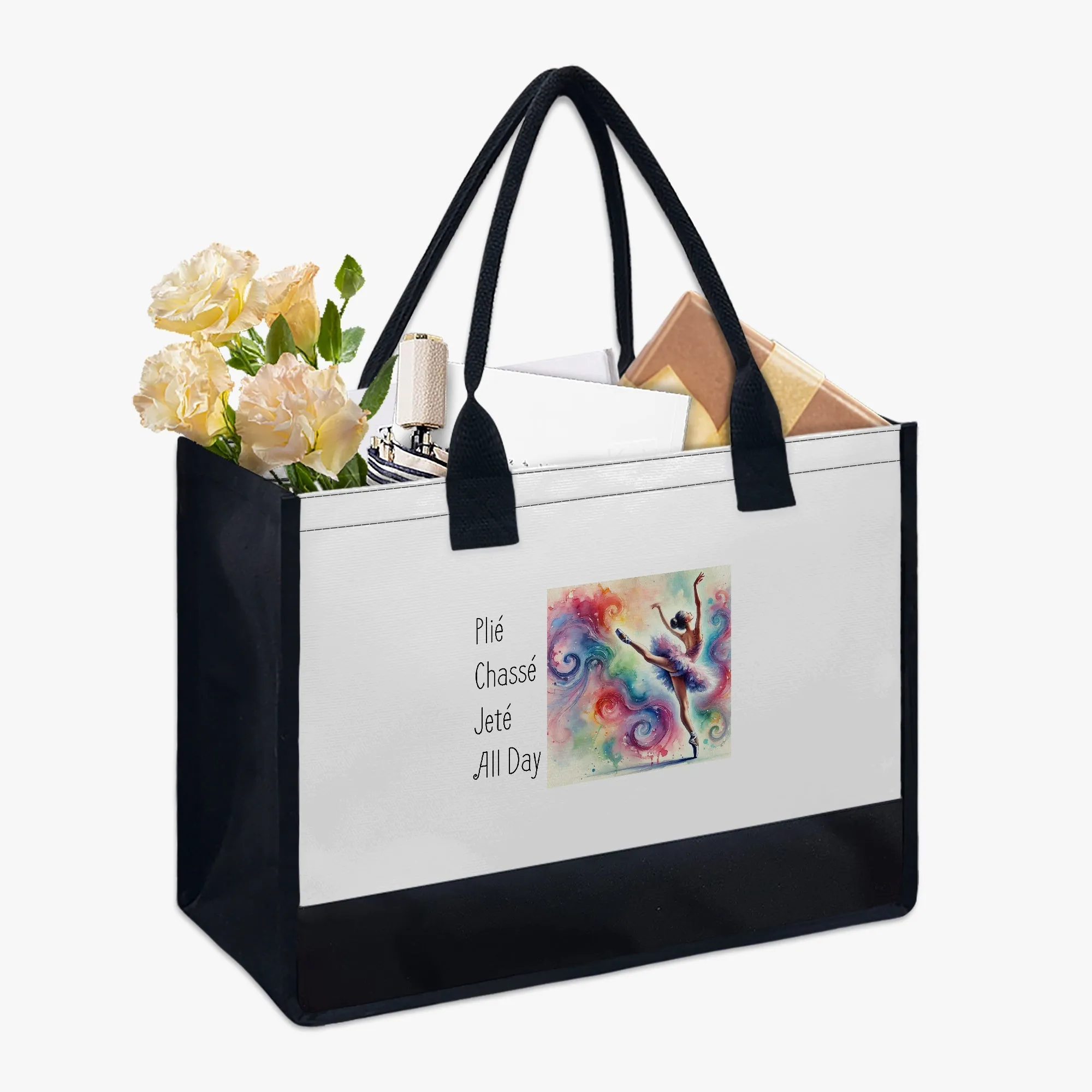 Plié Chassé Jeté All Day - Shopping Tote Bag