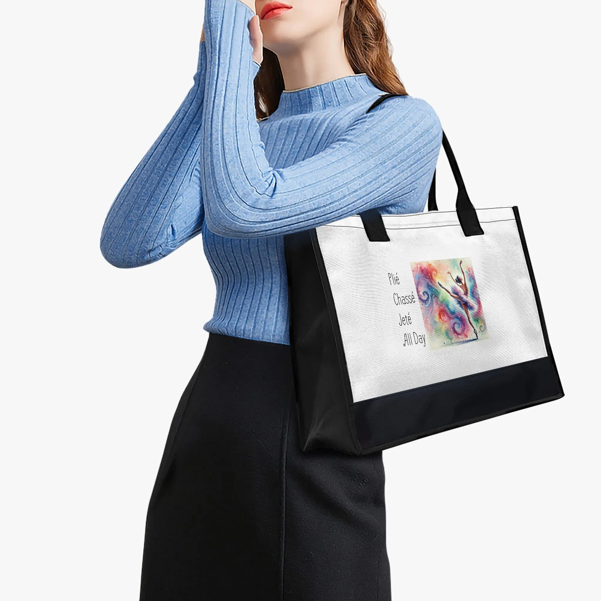 Plié Chassé Jeté All Day - Shopping Tote Bag