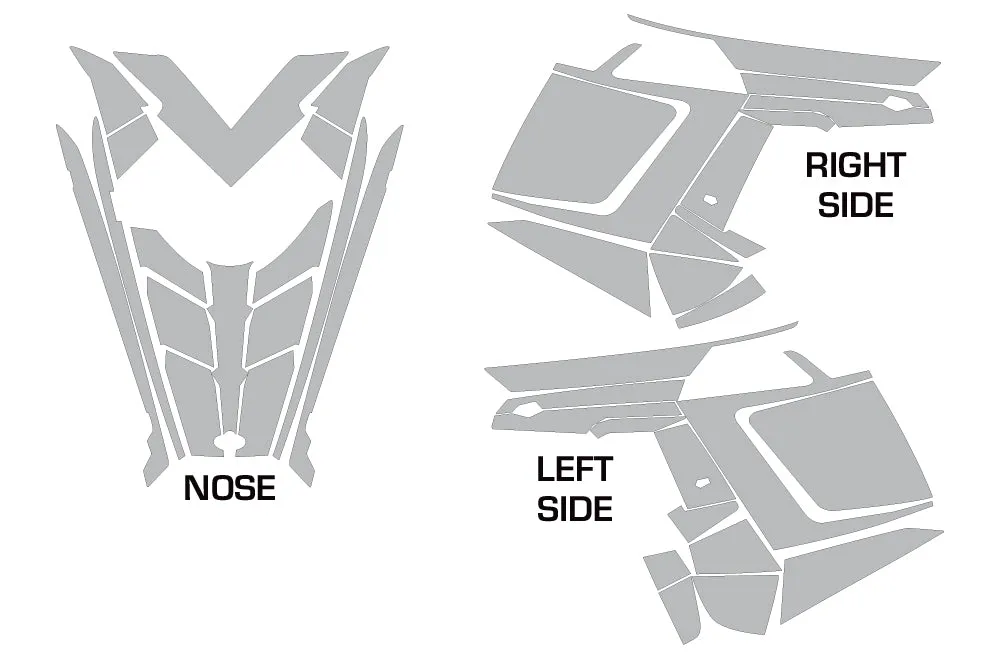 Polaris PRO-R, RMK, Rush, Switchback, Assault Graphics  (2011-2016)