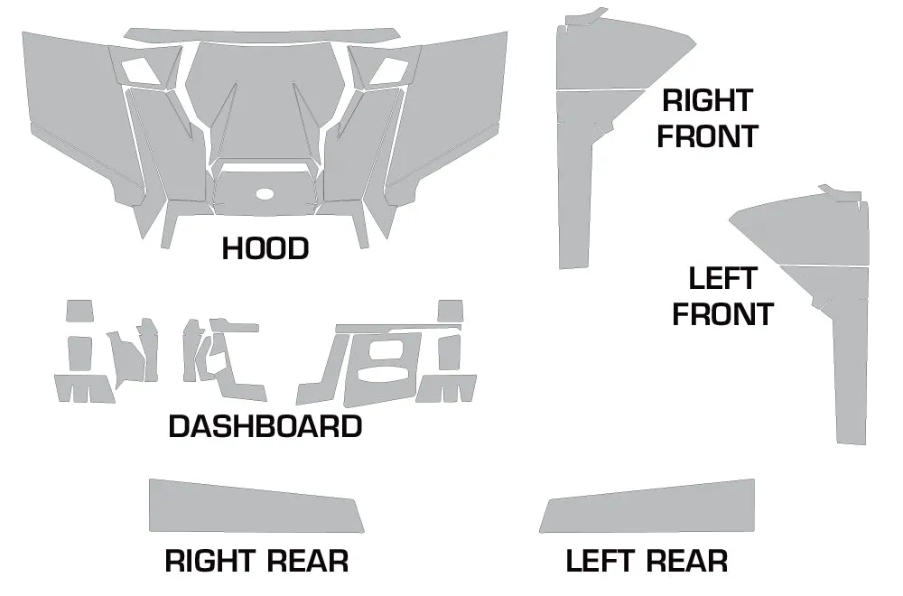 Polaris Ranger 570 Full-Size Graphics (2016-2017*)