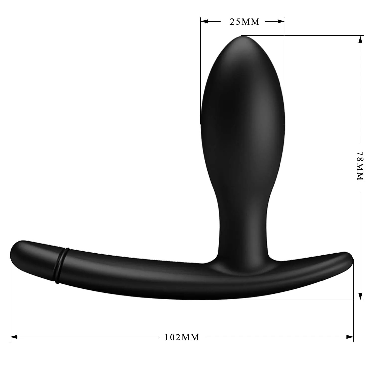 Pretty Love - Drake Inflatable Muscle Contracting Exercise Butt Plug (Black)