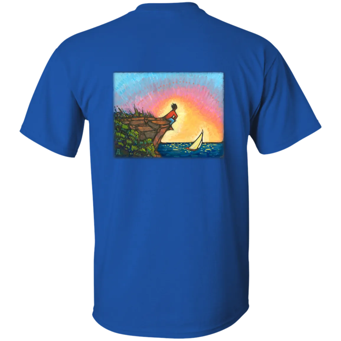 "The Adventurer" - printed on the back - Custom Ultra Cotton T-Shirt