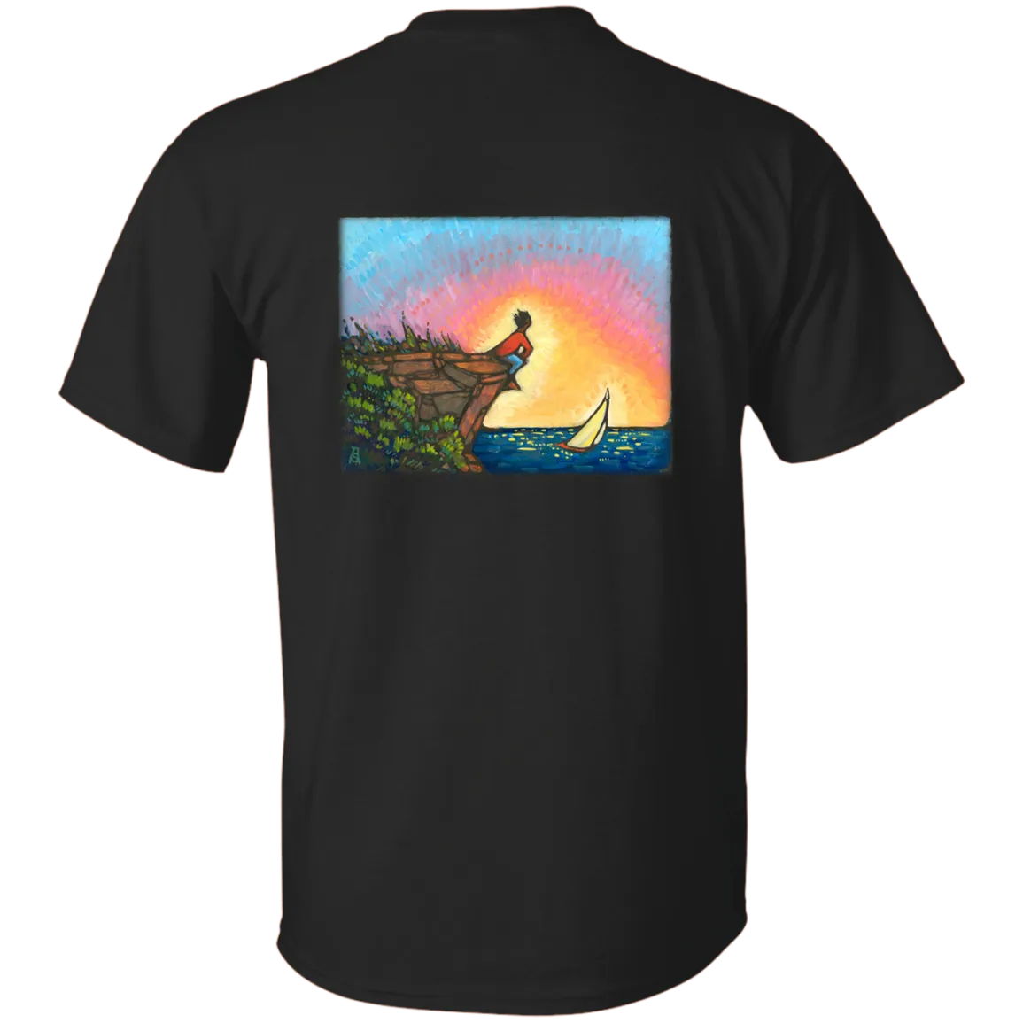 "The Adventurer" - printed on the back - Custom Ultra Cotton T-Shirt