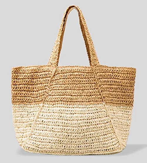 Raffia Large Shopping Bag