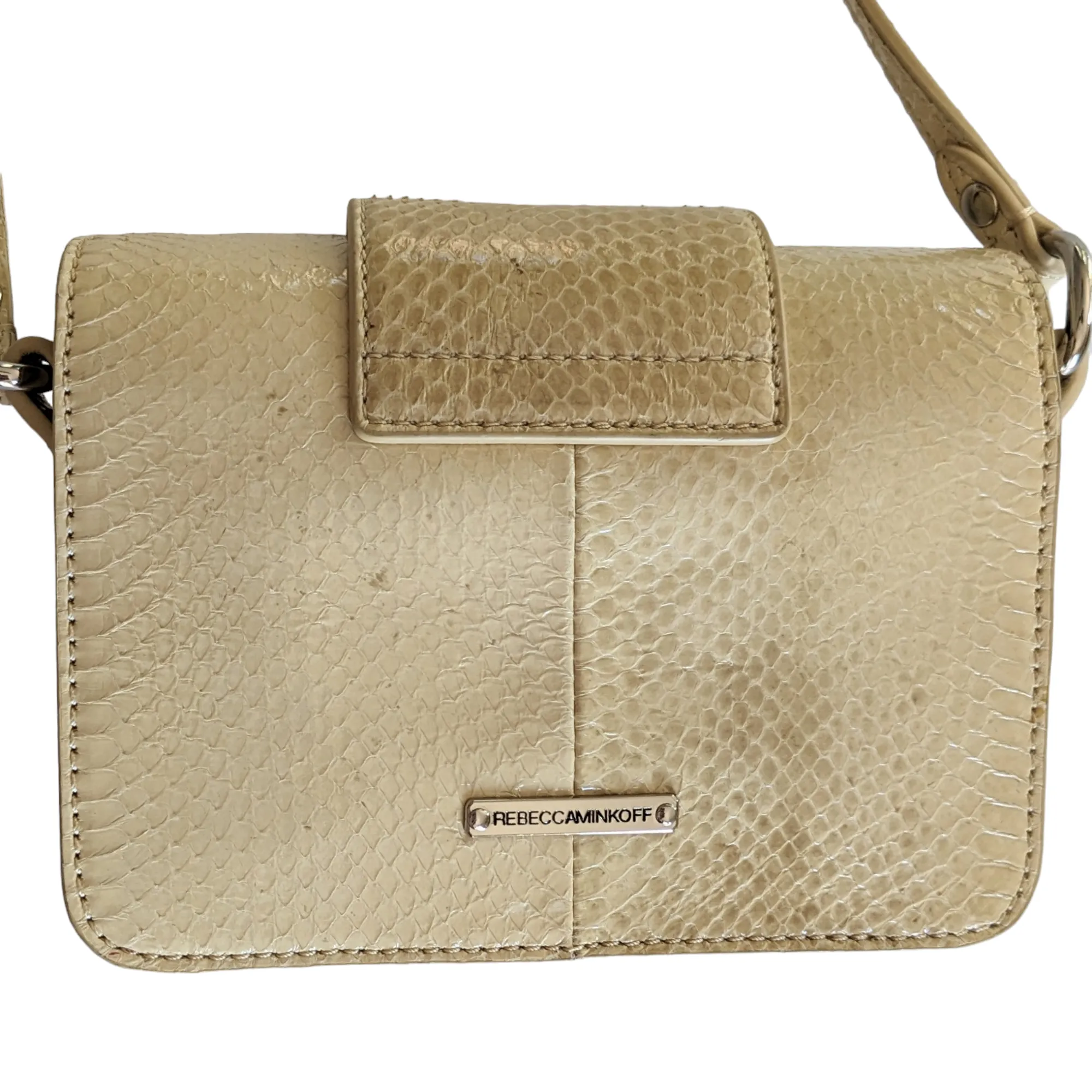 Rebecca Minkoff Sammy Watersnake Leather Crossbody